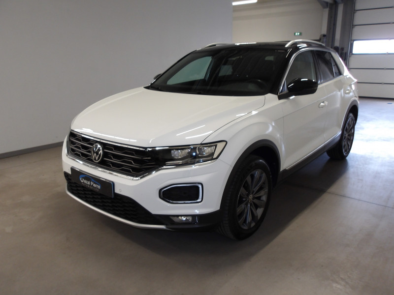 Voiture d'occasion : VOLKSWAGEN T-ROC - Essence - Année 2021 - 21490€ (disponible à Privas en Ardèche)